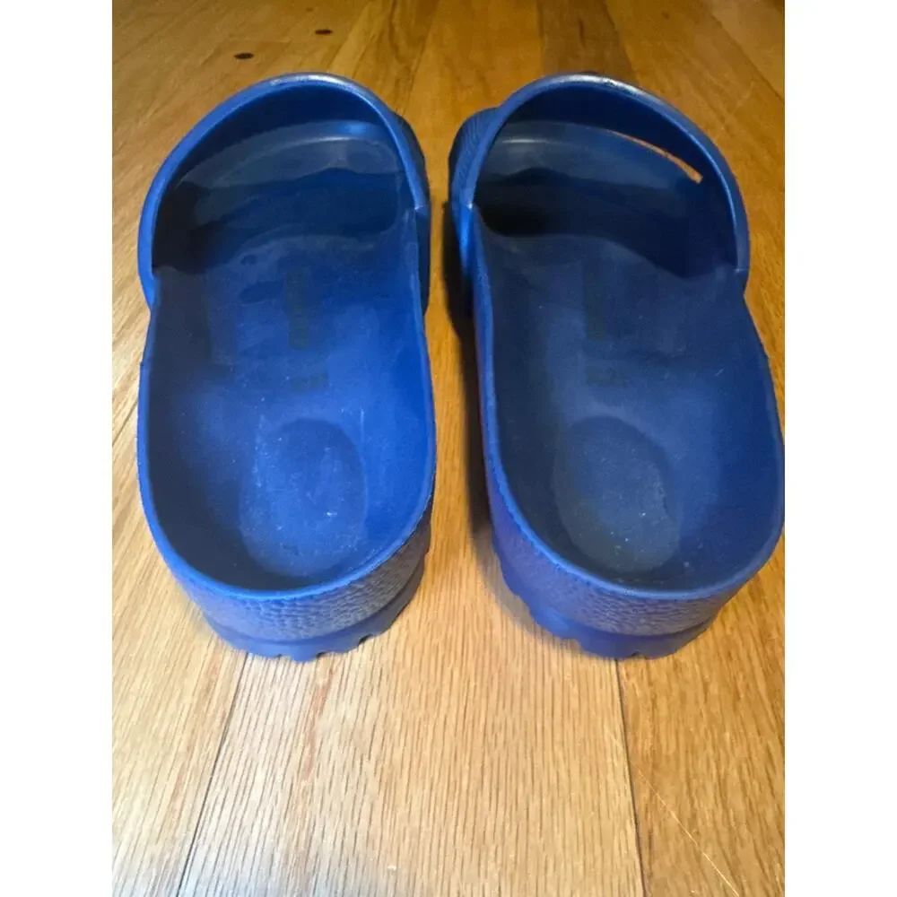NEW Birkenstock Barbados EVA Slides Navy Sandals Unisex EU 39 US 8